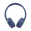 JBL Tune 660NC Wired & Wireless on-ear Headphones, Bluetooth, 3.5mm jack, Blue