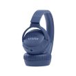 JBL Tune 660NC Wired & Wireless on-ear Headphones, Bluetooth, 3.5mm jack, Blue