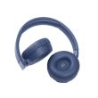 JBL Tune 660NC Wired & Wireless on-ear Headphones, Bluetooth, 3.5mm jack, Blue