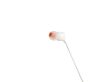 JBL Tune 110 Wired in-ear Earphones, 3.5mm jack, White