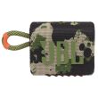 JBL Go 3 Portable Speaker, Wireless, Bluetooth, Squad (Camouflage)