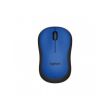 Logitech M220 Wireless Mouse, RF Wireless, 1000 DPI, Silent, Blue