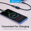 CABLE USB3.1C MALE TO A FEMALE/0.15M BLACK CCVBB VENTION