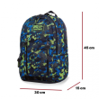 Backpack CoolPack Impact II Camo Mesh Yellow