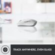 Logitech MX Anywhere 3 Wireless Mouse, RF Wireless + Bluetooth, 4000 DPI, Pale Grey