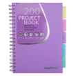 Coolpack spiral note book B5, PP, 200 pages ,square, pastel purple