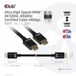 CABLE HDMI TO HDMI 1M/M/M CAC-1371 CLUB3D