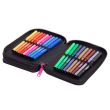 Double decker school pencil case with equipment Coolpack Jumper 2 Math Hearts