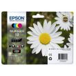 Epson 18 (C13T18064012) Ink Cartridge Multipack, Black, Cyan, Magenta, Yellow