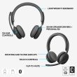 HEADSET ZONE WIRELESS 2/GRAPHITE 981-001152 LOGITECH