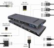 I/O ADAPTER USB-C TO HDMI/USB3/10IN1 A-CM-COMBO10-01 GEMBIRD