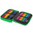 Double decker school pencil case with equipment Coolpack Jumper XL Dinosaurs
