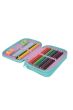 Double decker school pencil case with equipment Coolpack Jumper 2 Happy donuts