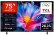 TCL 75 " 4K Ultra HD 3840 x 2160 pixels