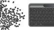 KEYBOARD WRL SLIM SOLAR + K980/US 920-013764 LOGITECH