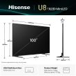 HISENSE 100 " 4K Ultra HD 3840 x 2160 pixels