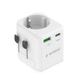 POWER ADAPTER GROUNDED 20W/WHT TPA-EU1A1C20-01-W GEMBIRD
