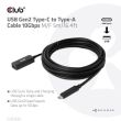 CABLE USB-C TO USB 5M/M/F CAC-1536 CLUB3D