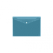 Envelope with print Forpus, A4, plastic, blue transparent