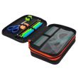 Triple decker pencil case with equipment CoolPack Jumper 3 Grey Ball