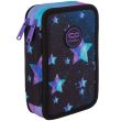 Double decker school pencil case with equipment CoolPack Jumper 2 Star Night