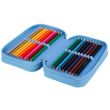 Triple decker pencil case with equipment CoolPack Jumper 3 DAISY SUN