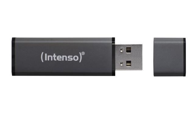 MEMORY DRIVE FLASH USB2 64GB/ANTHRACITE 3521491 INTENSO