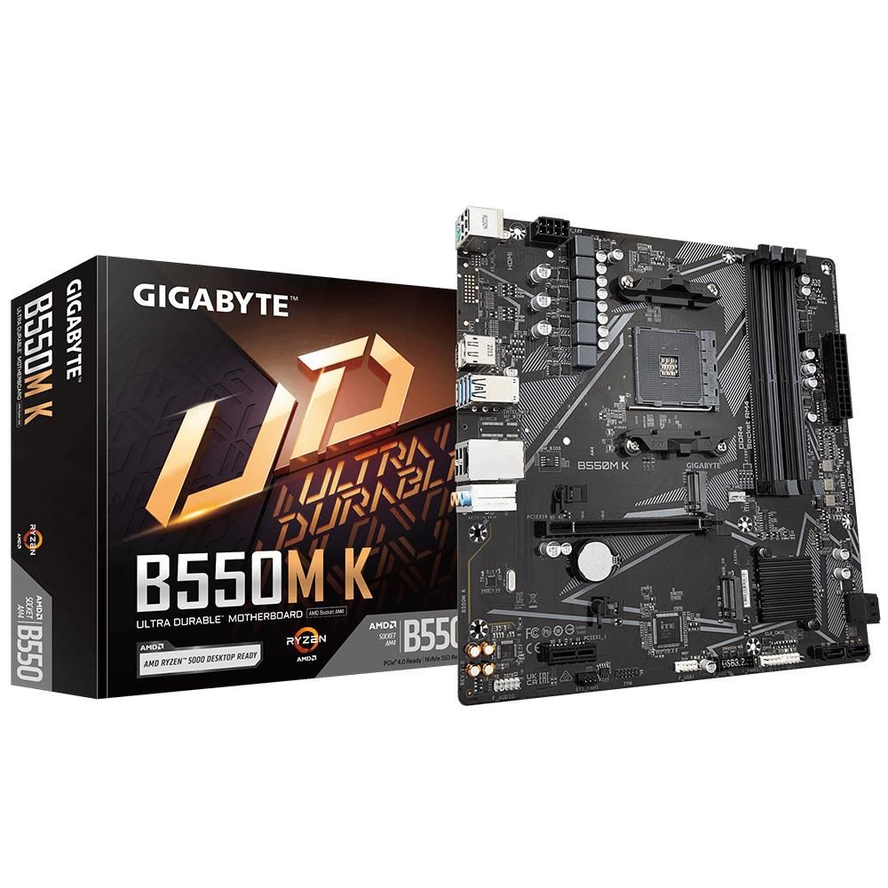 GIGABYTE AMD B550 SAM4 Micro-ATX