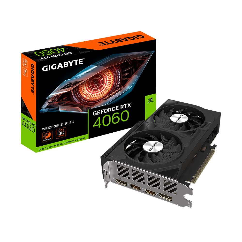 GIGABYTE NVIDIA GeForce RTX 4060 8 GB GDDR6