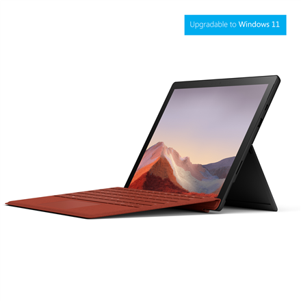 Microsoft Surface Pro 7 Platinum + Surface Pro Type Cover Poppy Red