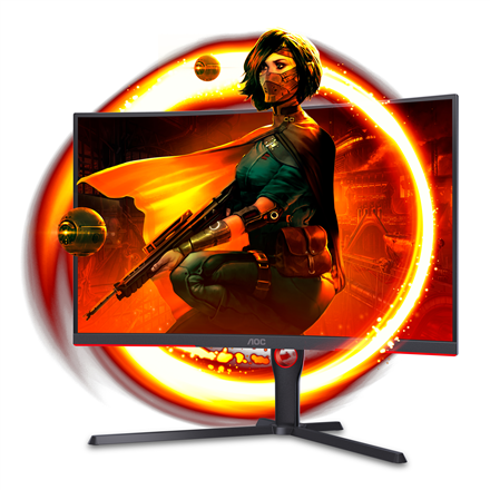 AOC Curved Gaming Monitor CQ32G3SU/BK 31.5 &quot;