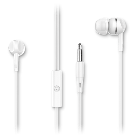 Motorola Headphones Earbuds 105 Built-in microphone