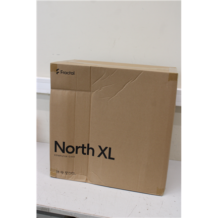 SALE OUT. SALE OUT. Fractal Design North XL | Charcoal Black TG Dark | ATX | DAMAGED PACKAGING | Pow