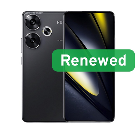 Poco Renewed Grade A++ | Poco F6 | Black | 6.67 " | AMOLED | 512 GB | 5G | Android