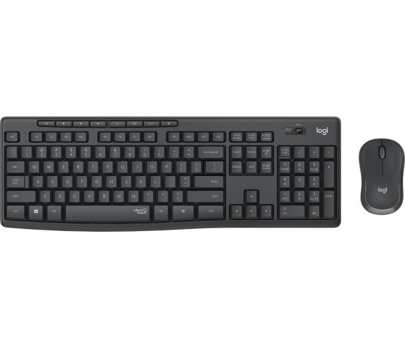 Logitech MK295 Silent Wireless Combo - grey - Russian language