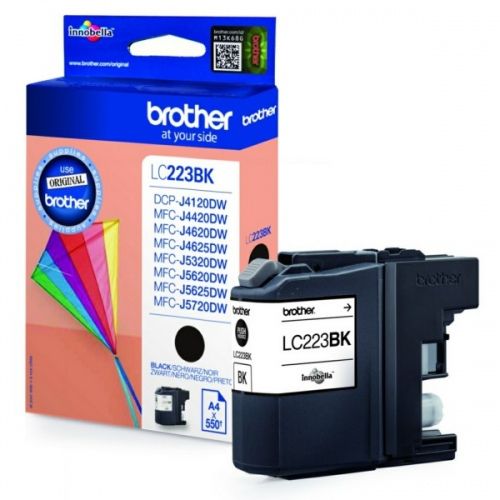 Brother LC223 (LC223BK) Ink Cartridge, Black