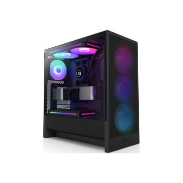 NZXT PC case H5 Flow RGB 2024 black