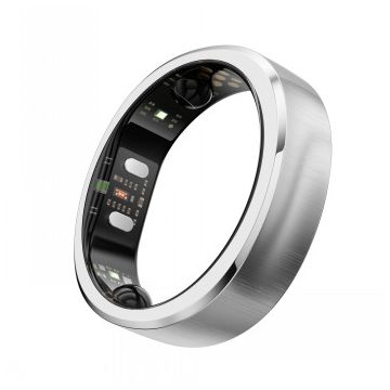 Ringconn Smart Ring Gen 3 Brushed Silver (size 14)