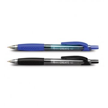 Retractable pen Forpus Create, 0.7mm, Blue  1208-051
