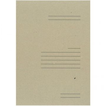Carton Binder A4, 400g, with press and a padding, brown, SEG-1(R)