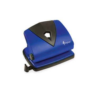 Forpus Punch hole, blue, up to 30 sheets, metal 1101-023