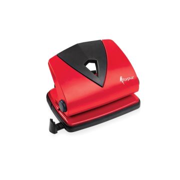 Forpus Punch hole, red, up to 30 sheets, metal 1101-024