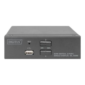DIGITUS KVM Switch 2x1 HDMI 2-Port