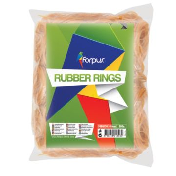 Rubber band Forpus Ø 60mm, natural colour, 500 g, 60% rubber