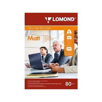 Lomond Photo Inkjet Paper Matte 85 g/m2 A4, 500 sheets, double sided