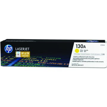 HP 130A (CF352A) Toner Cartridge, Yellow