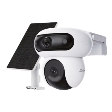 EZVIZ Battery-Powered PT IP Camera with Solar Panel Kit CS-HB90x/SP 4+4 Micro SD