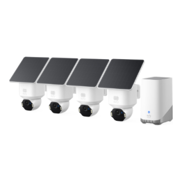 Anker Eufy SoloCam E42 4-Cam Kit (HomeBase 3) 8 MP F/1.6 IP65 Micro SD