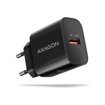 AXAGON Wallcharger 1x port USB-A, QC3.0 ACU-QC18