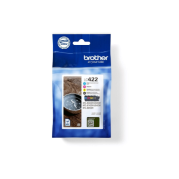 Brother LC422VAL Ink Black, Cyan, Magenta, Yellow